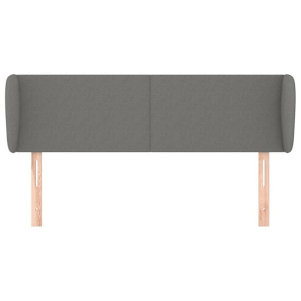 Hovedgavl - Ikke specificeret - 147x23x78/88 cm - Mørkegrå - Klassisk - Højdejusterbar Mörkgrå