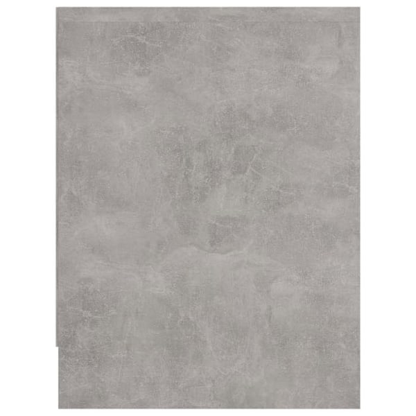 Sæt med 2 natborde med to skuffer 40 x 30 x 40 cm ingeniørtræ grå DEC035349 kastanj