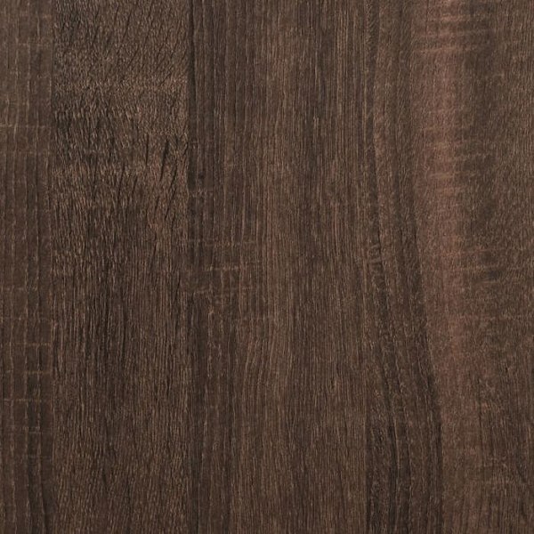Praktiskt konsolbord med hyllor för en organiserad entré 100 x 32 x 75 cm brun ingenjörsträ DEC031836 kastanj