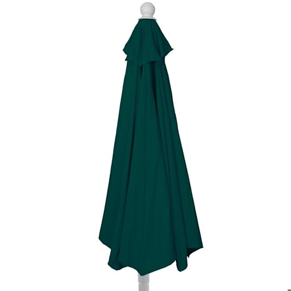 Parapluuri puolipyöreä parvekkeelle uv 50+ polyesteri/alumiini 3kg 270 cm vihreä jalustalla 04_0007905 Grön