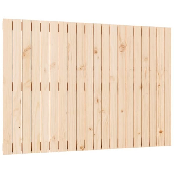 Sengegavl tilbehør til soveværelse vægmonteret møbel stil pallet 127,5 x 3 x 90 massiv fyrretræ
