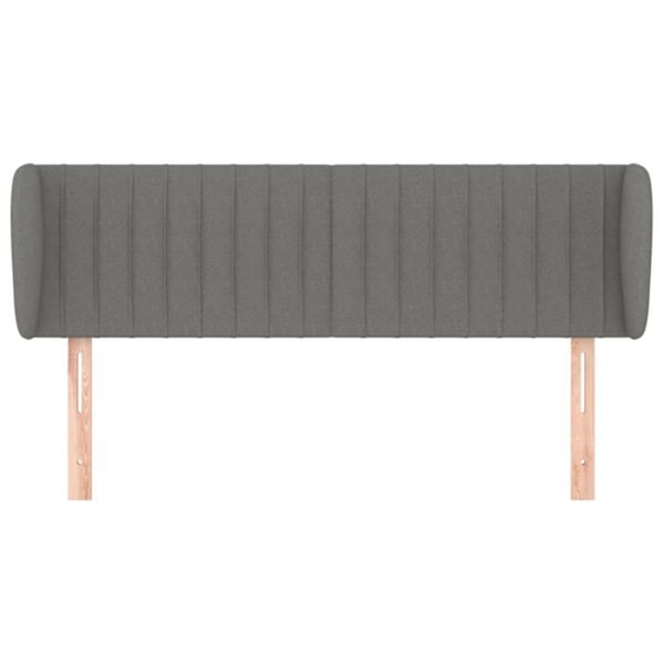 Huvudgavel - Ej specificerat - 147x23x78/88 cm - Mörkgrå - Klassisk - Höjdjusterbar Mörkgrå