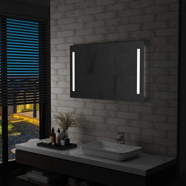 LED väggspegel för badrum 100 x 60 cm DEC022588