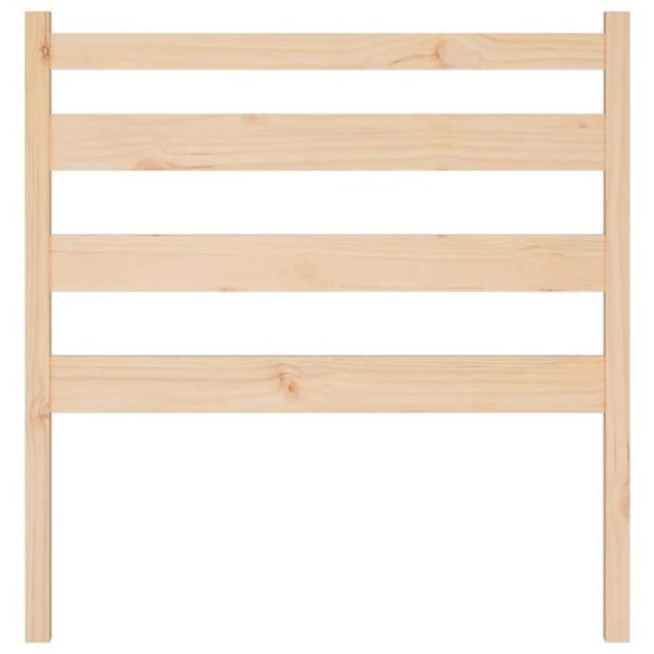 Hovedgærde - Massivt fyrretræ - 96x100 cm - Moderne stil - Elegant design - Brun