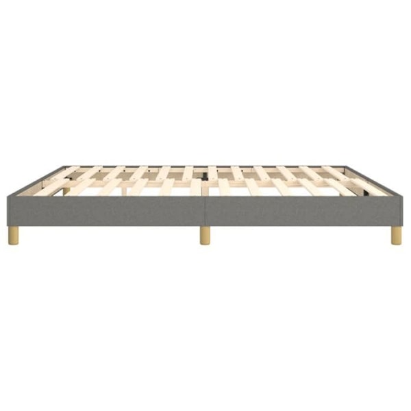 Sommier - TDL - 200x200 cm - Mörkgrå - Sperrträ-lameller - 2 platser Mörkgrå