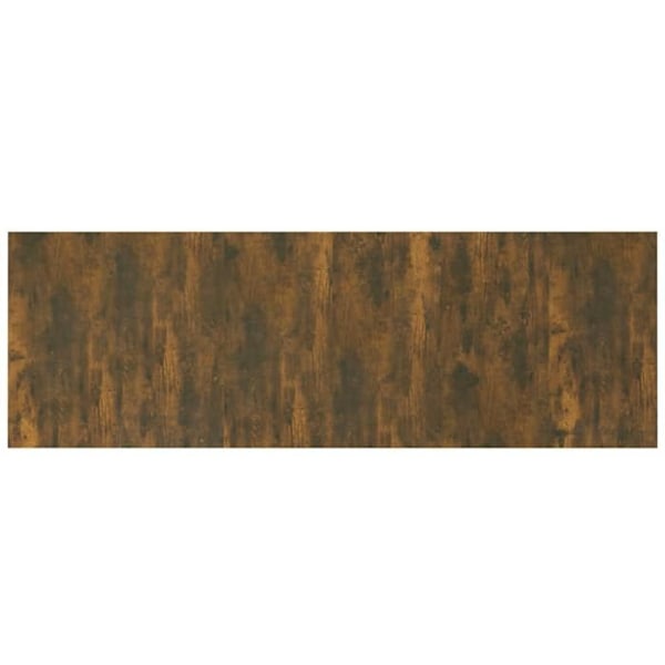 Hovedgavl til seng, soveværelsesmøbel, vægmonteret 240 x 1,5 x 80 MDF, brun eg