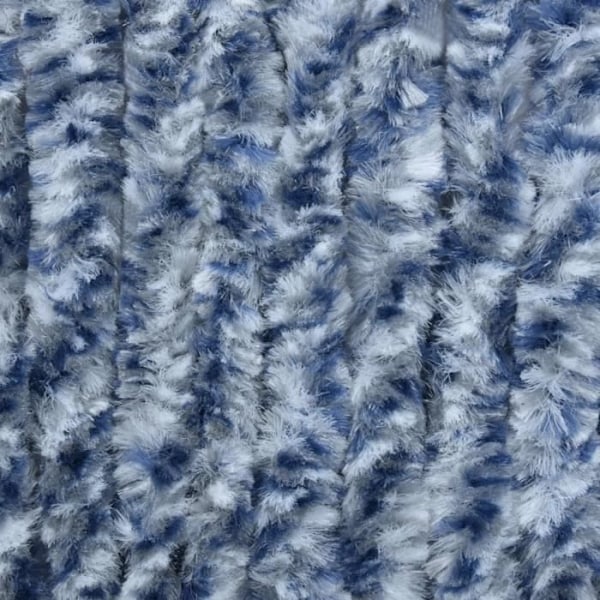 Hyttyssuoja sinivalkohopea 56 x 185 Chenille