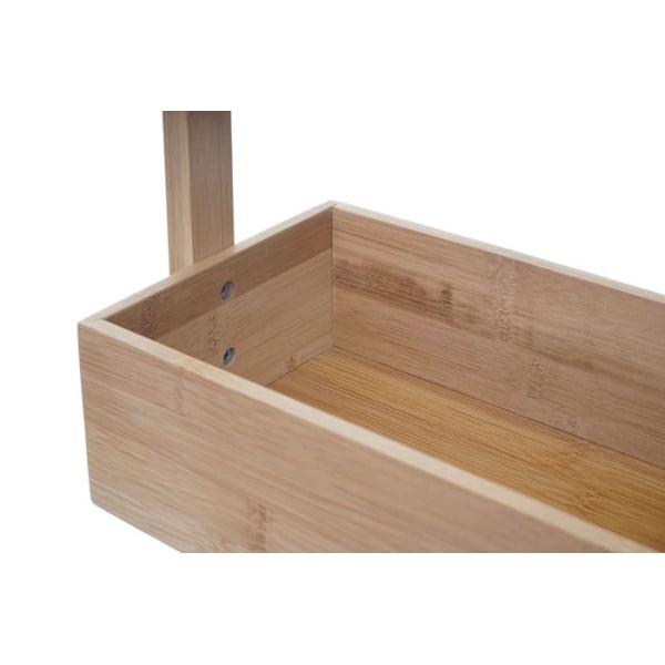 kylpyhuoneen hylly säilytys 4 korilla bambu 88 x 28 x 15