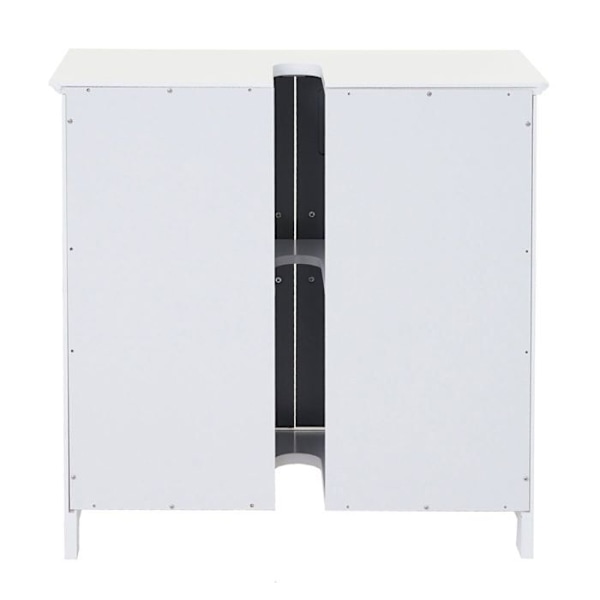 Kylpyhuoneen allaskaappi 60 x 60 x 30 cm harmaa MDF 04_0007842 Grå