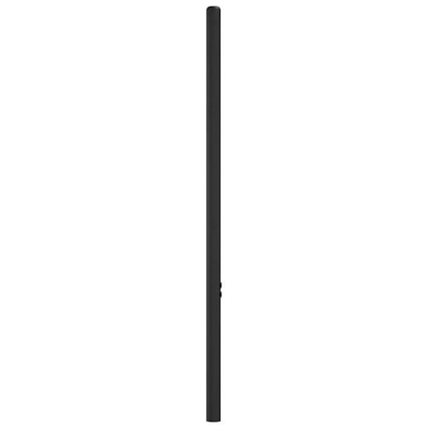 Pääty - TDL - 80 cm - Musta metalli - Klassinen muotoilu - Kestävä ja tyylikäs Svart