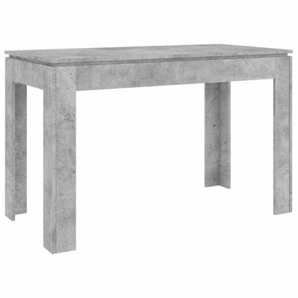 Moderna matbord 120 x 60 x 76 cm grå ingenjörsträ DEC036866 kastanj