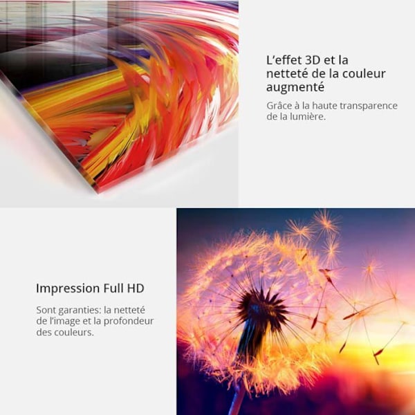 Akrüülklaasist seinakaunistus Grafikakaardi mustriga 200 x 100