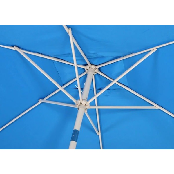 Have parasol - Décoshop26 - 2x3m - Kippelig - Aluminium - 4,5kg - Blå Blå