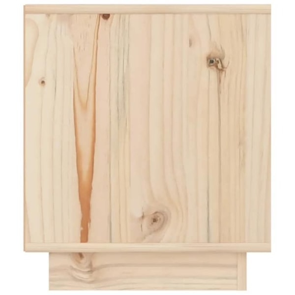 2 kpl yöpöytiä hyllyillä 40 x 34 x 40 cm mäntyä DEC034790 kastanj