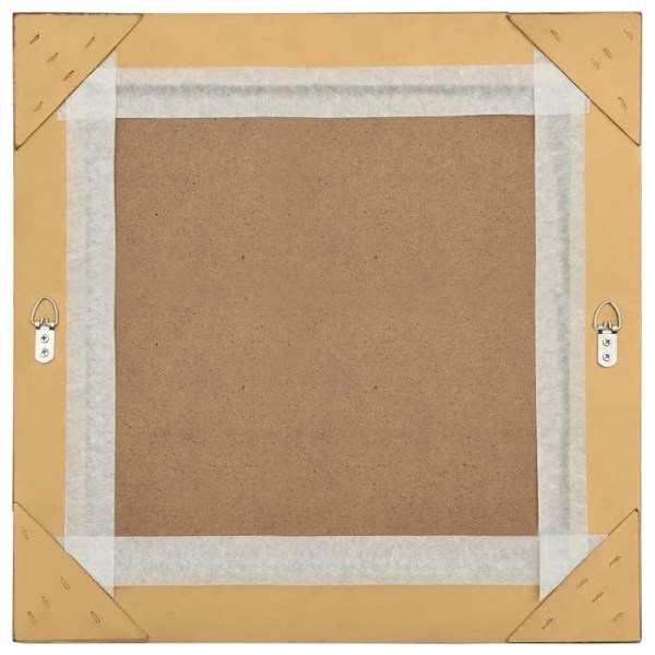 Barokkityylinen 50 x 50 kultainen seinäpeili