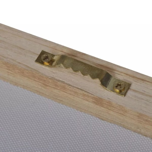Set med 5 tryckta väggmålningar Strand med hängmatta 100 x 50 cm DEC022934 Flerfärgad