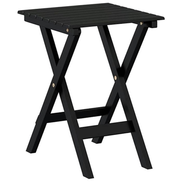 Svingestol med foldbart bord i sort poppeltræ DEC028864 kastanj