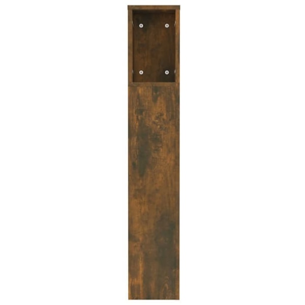 Hovedgærde - MDF - 120x18,5x104,5 cm - Brun - Moderne - Indbygget opbevaring kastanj
