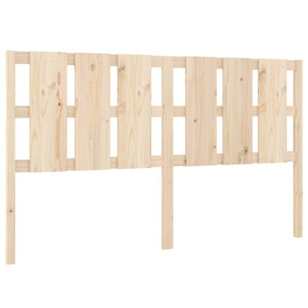 Sänggavel tillbehör säng sovrum möbel stil pall 165,5 x 4 x 100 massiv furu