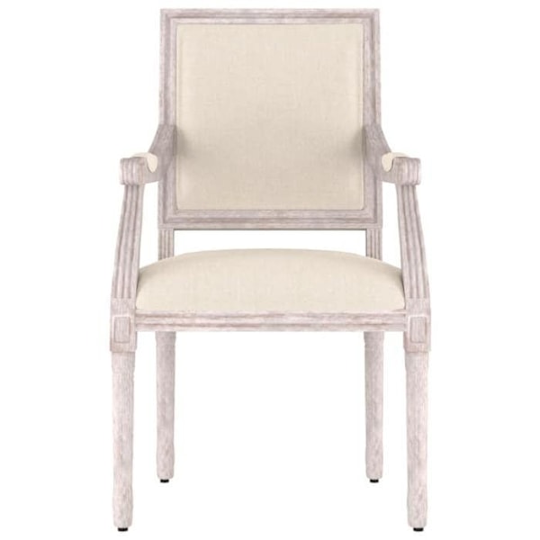 Moderne lounge stol design 54 x 59 x 99 cm i stof og træ DEC026495 kastanj