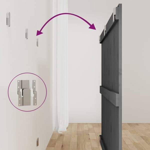 Huvudgavel sängaccessoar sovrum väggmöbel stil pall 127,5 x 3 x 90 massiv trä grå grå