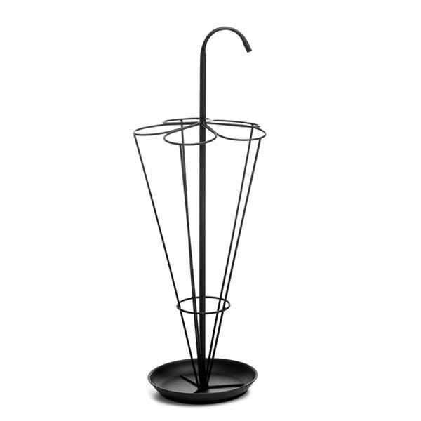Metallinen sateenvarjonpidin Black Homania