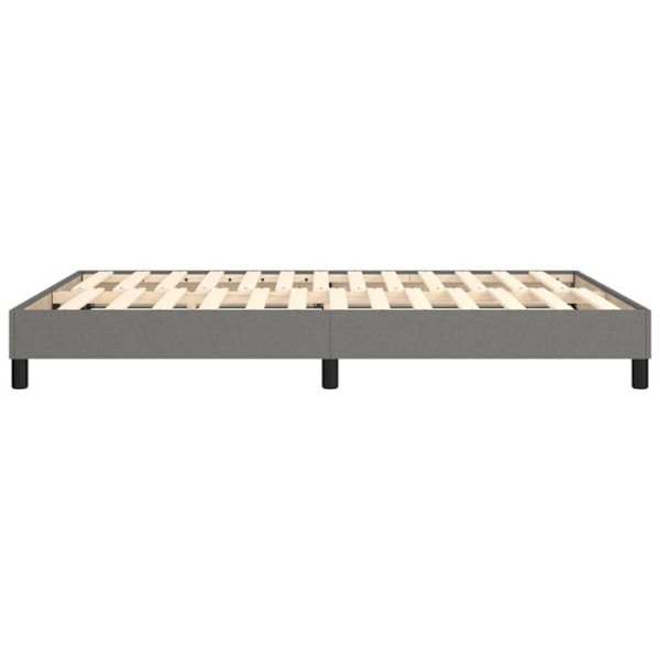 Sänkyvaati jalat sängynrunkoon 140x190 cm tummanharmaa kangas TDL0207137 Mörkgrå