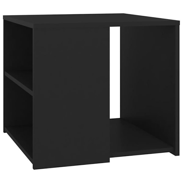 Konsolbord til entré, stue møbel 50 x 50 x 45 cm, sort ingenieurtræ DEC032498 kastanj