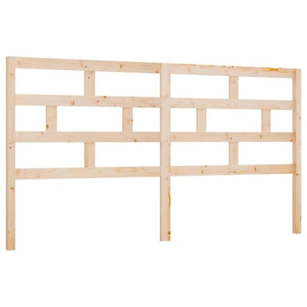 Hovedgærde - Massivt fyrretræ - 186x100 cm - Moderne stil - Brun farve