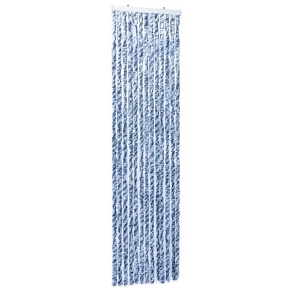 Hyttyssuoja sinivalkohopea 56 x 185 Chenille