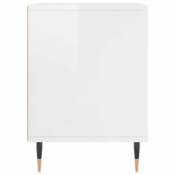 Sæt med 2 natborde med åbent rum 40 x 35 x 50 cm hvidt ingeniørtræ DEC035006 Vit