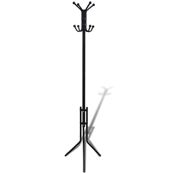 Frittstående klädhängare - Svart - Metall - Klassisk design - Inomhusbruk - Unisex Svart