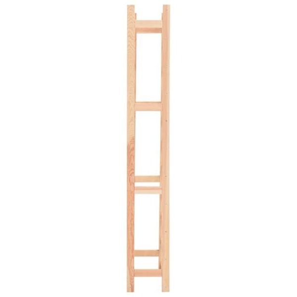 Casier til opbevaring af vinflasker i beige fyrretræ til 77 flasker DEC024345 Beige