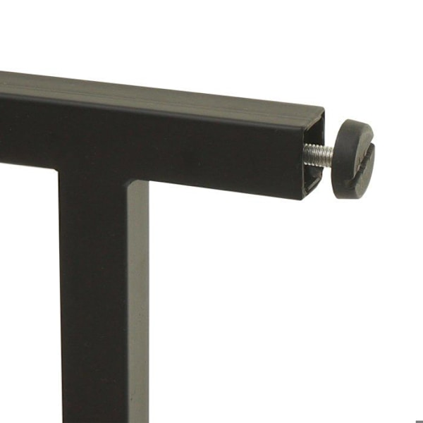 Bureau med hylde bord til computer 100 x 60 cm MDF og metal 04_0006013 Metall