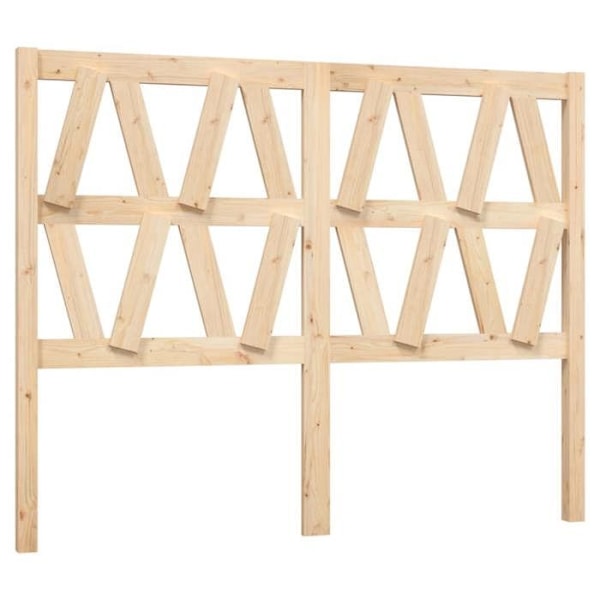 Sängynpääty lisävaruste nukkumiseen makuuhuone kaluste 146 x 4 x 100 massiivipuu.