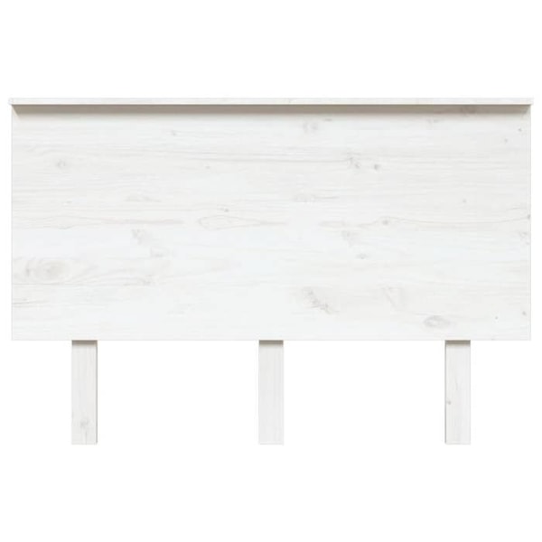 Patjaaccessori sänky makuuhuone huonekalu 124 x 6 x 82,5 valkoista mäntyä