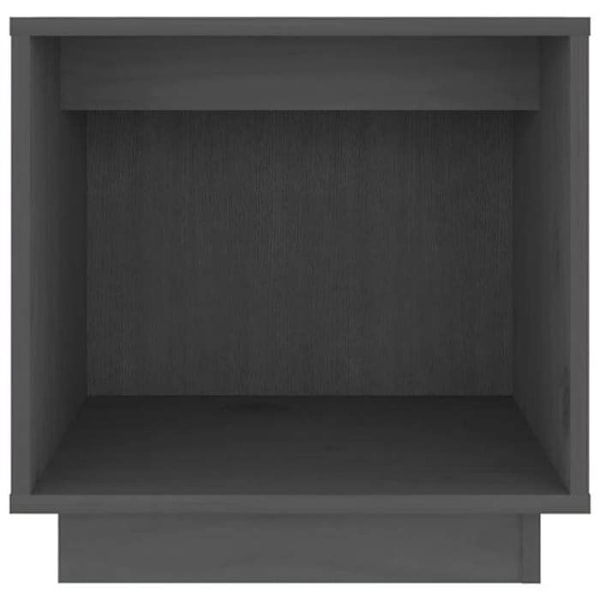 2 kpl yöpöytiä avonaisella osastolla 40 x 30 x 40 cm harmaata mäntyä DEC035319 kastanj