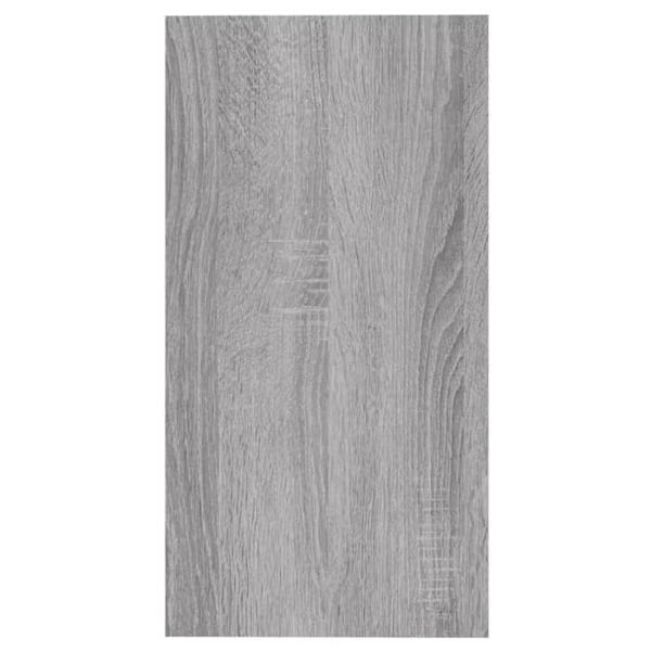 Sido bordstablett vid soffbord, vardagsrumsmöbel 50 x 26 x 50 cm, grå ingenjörsträ DEC032529 kastanj