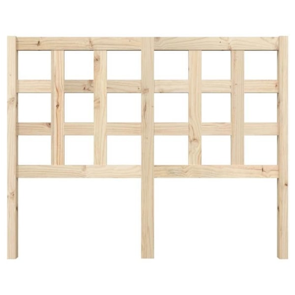 Sänggavel - Ej specificerat - 125,5 x 4 x 100 cm - Massivt trä - Beige - Samtida