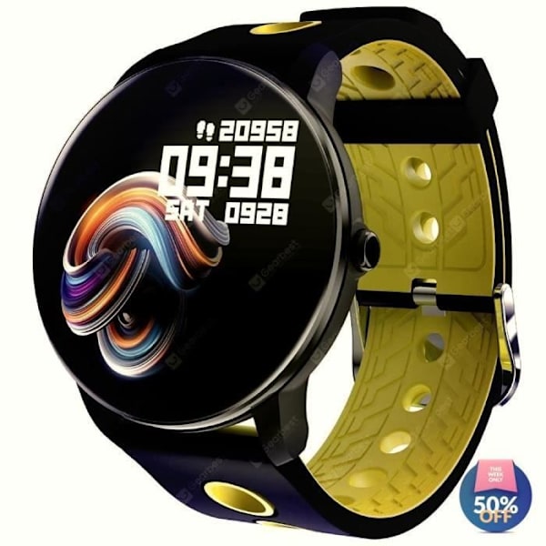 H6 Bluetooth Sport Sundhed Ur Pulsmonitor Rød