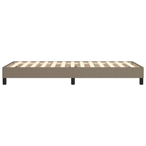 Ramlat underlag med ben för sängram 80 x 200 tyg taupe