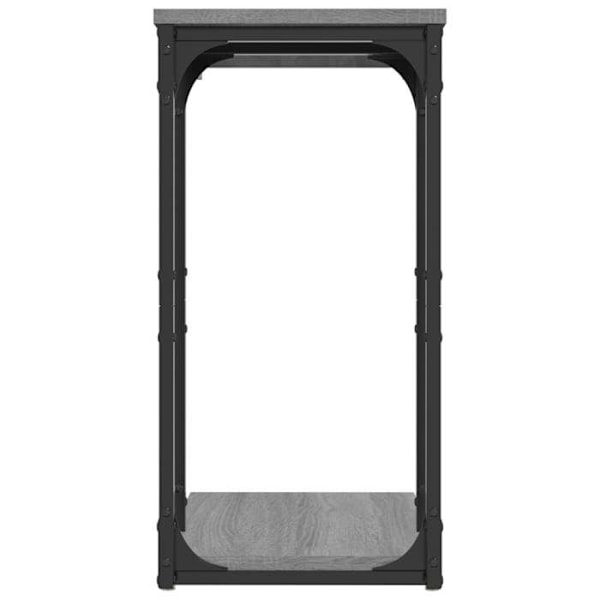 Bordplade til sofa, planteholder 40 x 30 x 60 cm, grå ingeniørtræ DEC032525 kastanj