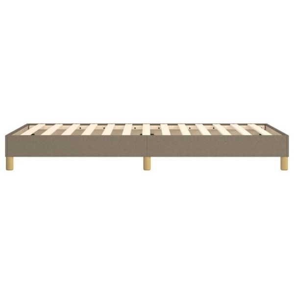 Sängynrunko jalallisilla lamellitukilla 100x200 cm taupe-kankaalla TDL0206942 Mol