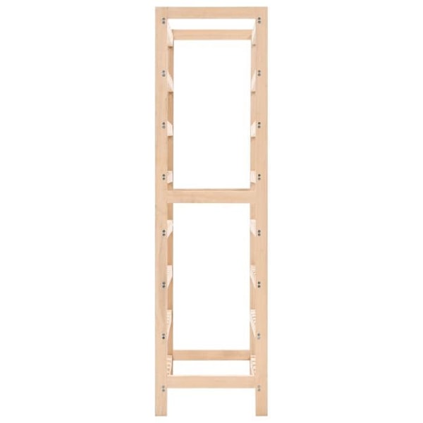Flaskställ för vinflaskor förvaring hylla i cederträ 57,5 x 28 x 102 cm brun DEC024277 kastanj