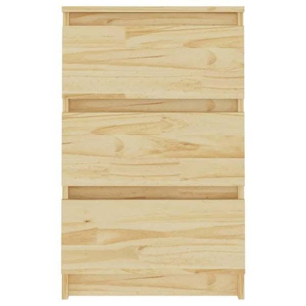 Yöpyöri 3 laatikolla 40 x 29,5 x 64 cm käsittelemätöntä mäntyä DEC032914 kastanj