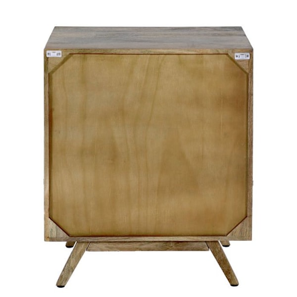 Buffetkommode med 5 skuffer i mango træ 81 x 65 x 43 cm 04_0005977 kastanj