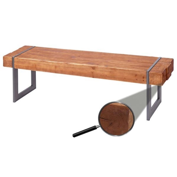 Rustikkinen massiivinen mäntyruokapöytä 160 cm 04_0005841 kastanj