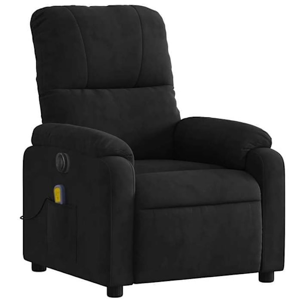 Massage og justerbart hvilestol i mikrofiber DEC027826 Flerfärgad