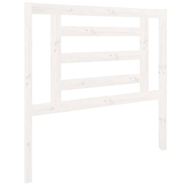 Hovedgærde - Ikke specificeret - 96x100 cm - Massivt træ - Hvid - Moderne Vit