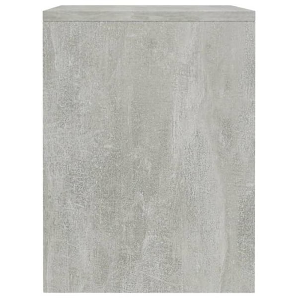 Natskab med åbent rum og hylde 40 x 30 x 40 cm grå ingeniørtræ DEC033976 kastanj